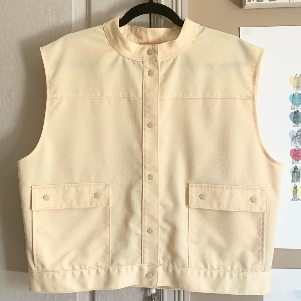 Vintage | Structured buttoned vest
